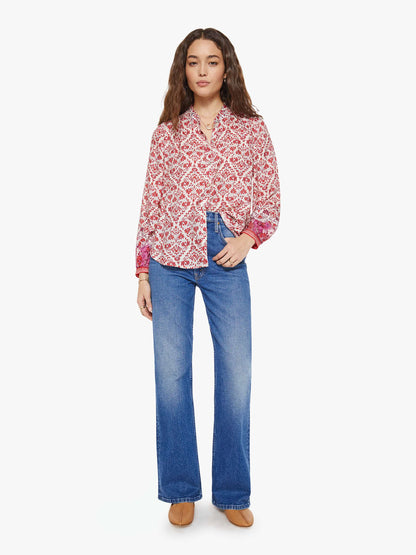 Mother Denim XiRENA Faye Shirt CRUSHBERRY