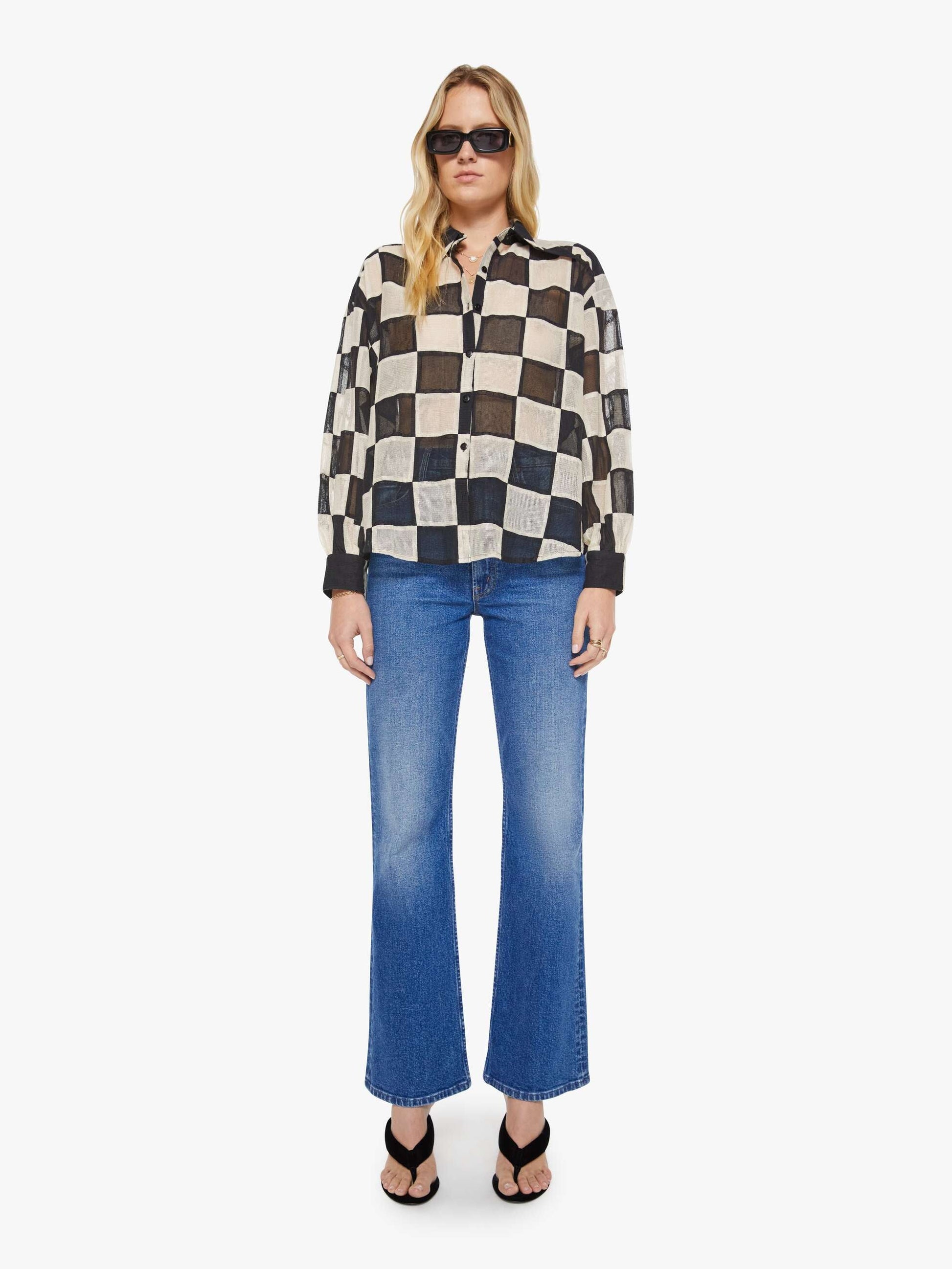 Mother Denim Alix of Bohemia Emery Shirt HARLEQUIN