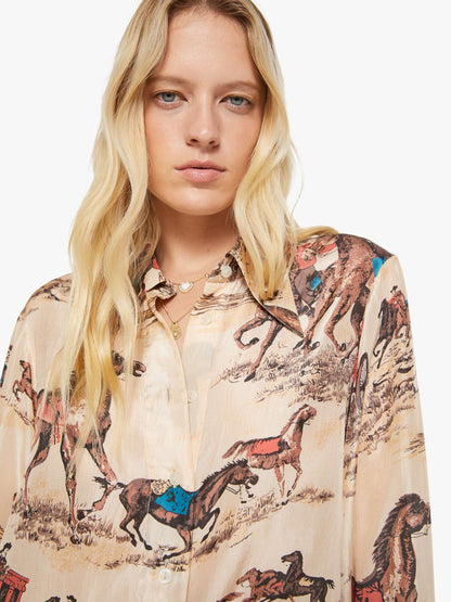 Mother Denim Alix Of Bohemia Dana Shirt CANYON COWBOY