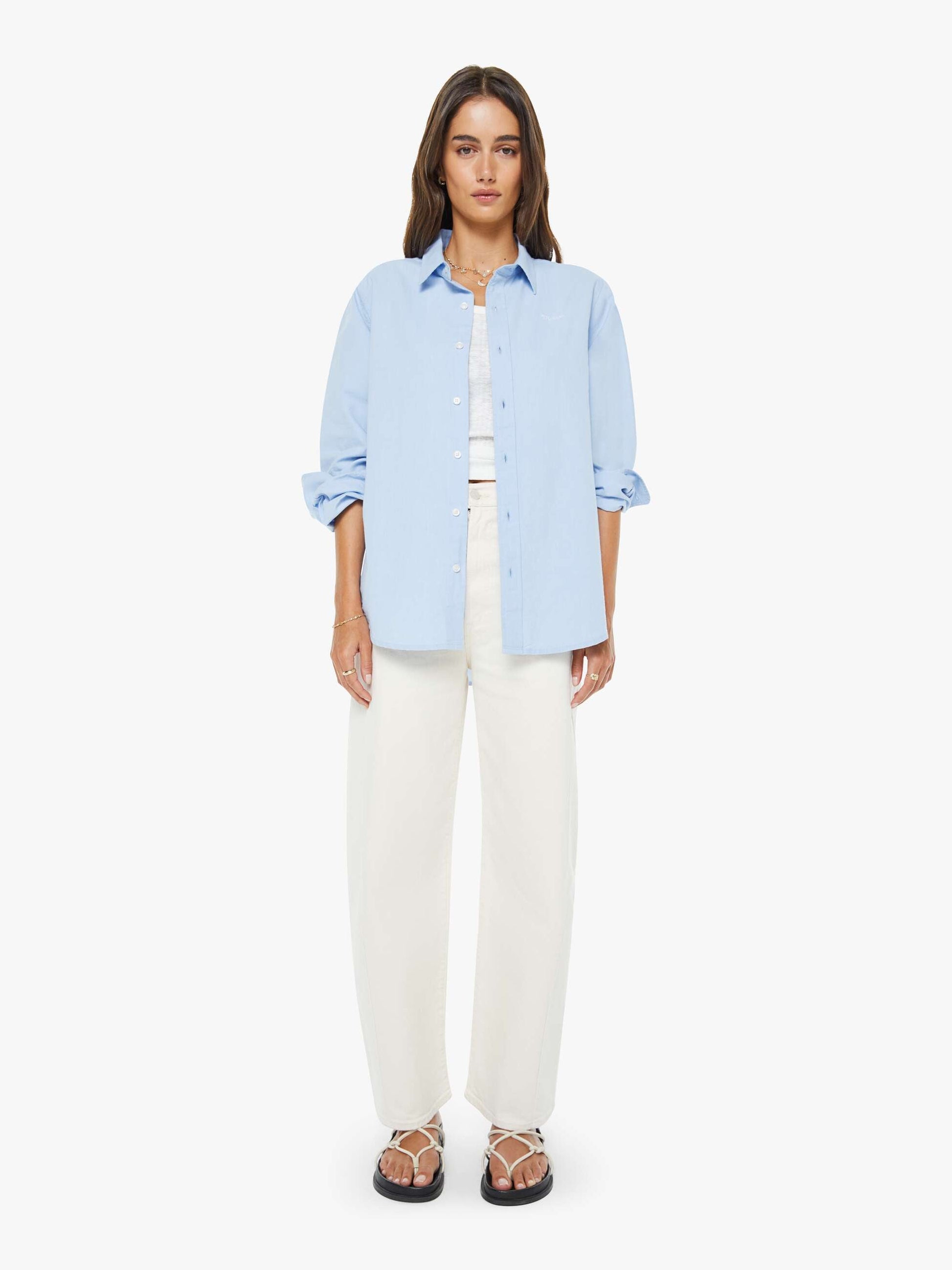 Mother Denim The Bestie Light Blue