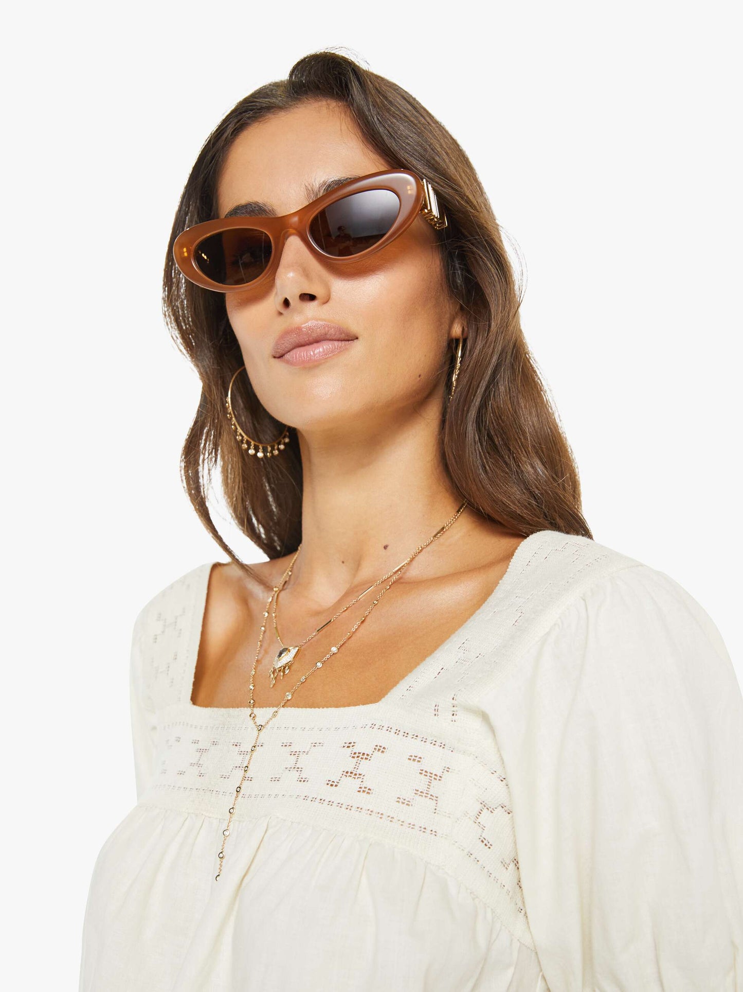 Mother Denim The Memory Lane Puff Sleeve Early Bird