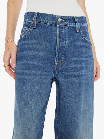 Mother Denim The Crop Raquette Drop Shot