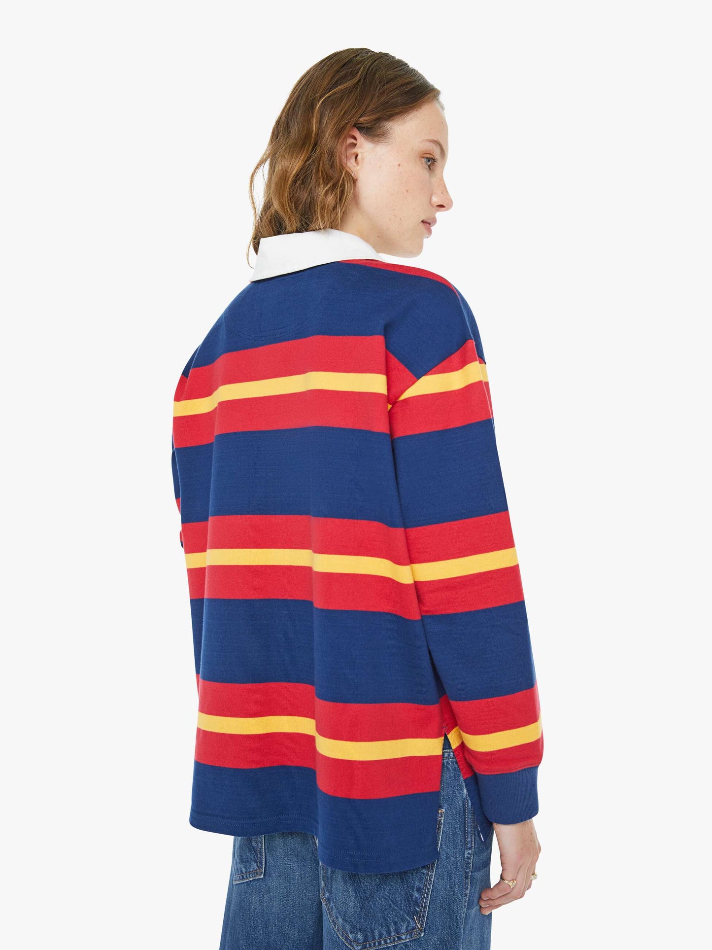 Mother Denim The L/S Huddle Going The Distance