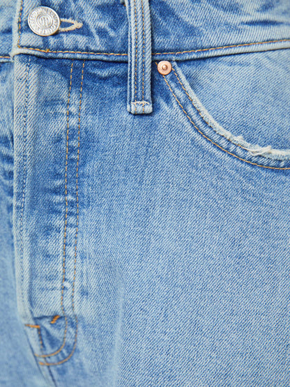 Mother Denim The Flutter Short Fray I Confess