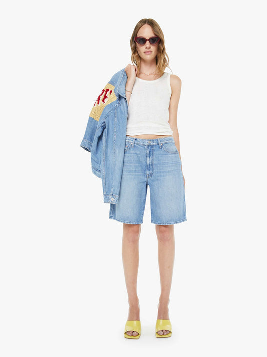 Mother Denim The Undercover Bermuda Short Last Bite