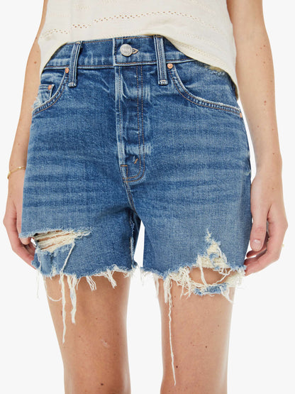 Mother Denim The Skipper Short N' Long Chew Girls Just Want To Have Sun