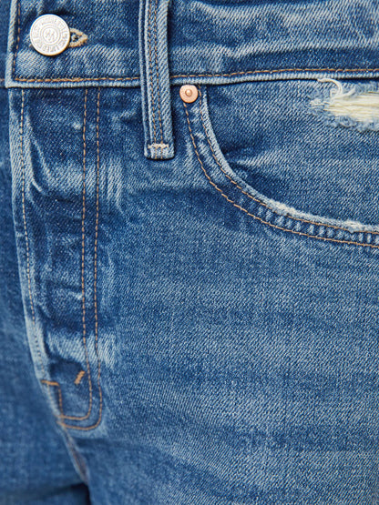 Mother Denim The Skipper Short N' Long Chew Girls Just Want To Have Sun