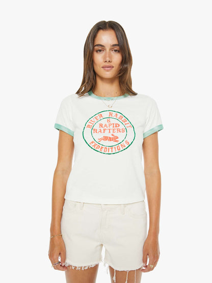 Mother Denim The Dodger Short Fray Natural Selection