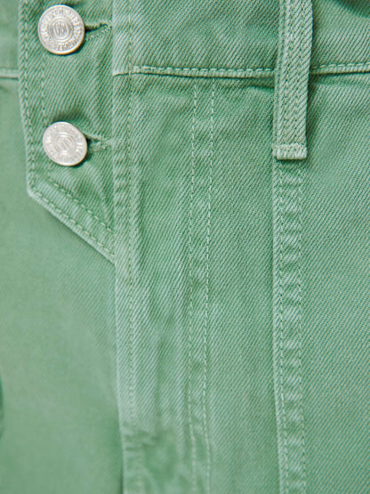 Mother Denim The Detour Short Creme De Menthe