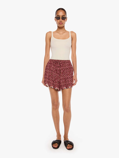 Mother Denim Natalie Martin Jasper Short MOSAIC SPICE