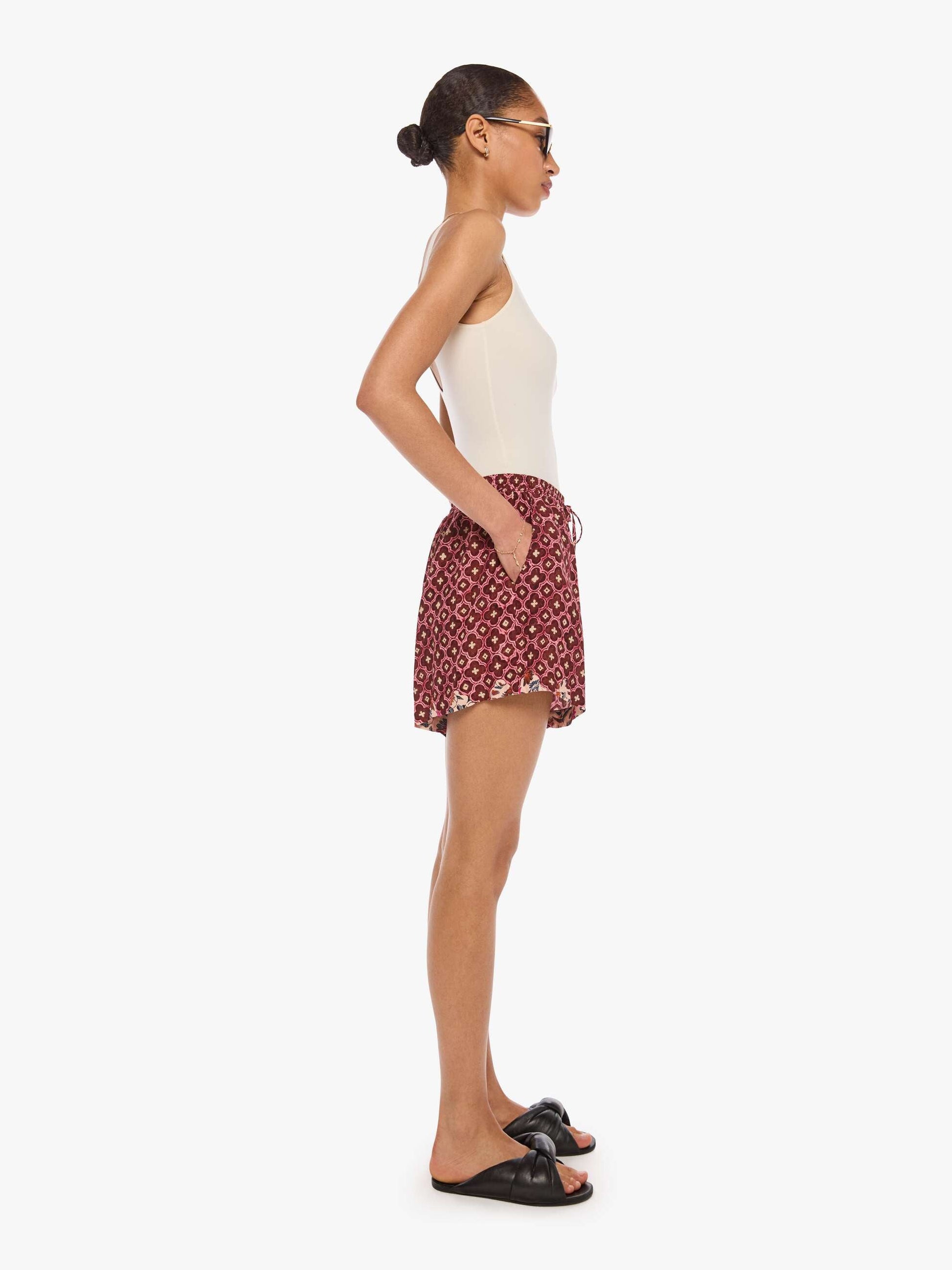 Mother Denim Natalie Martin Jasper Short MOSAIC SPICE