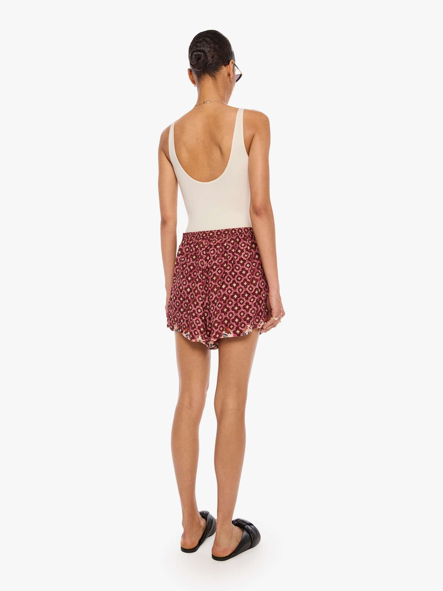 Mother Denim Natalie Martin Jasper Short MOSAIC SPICE