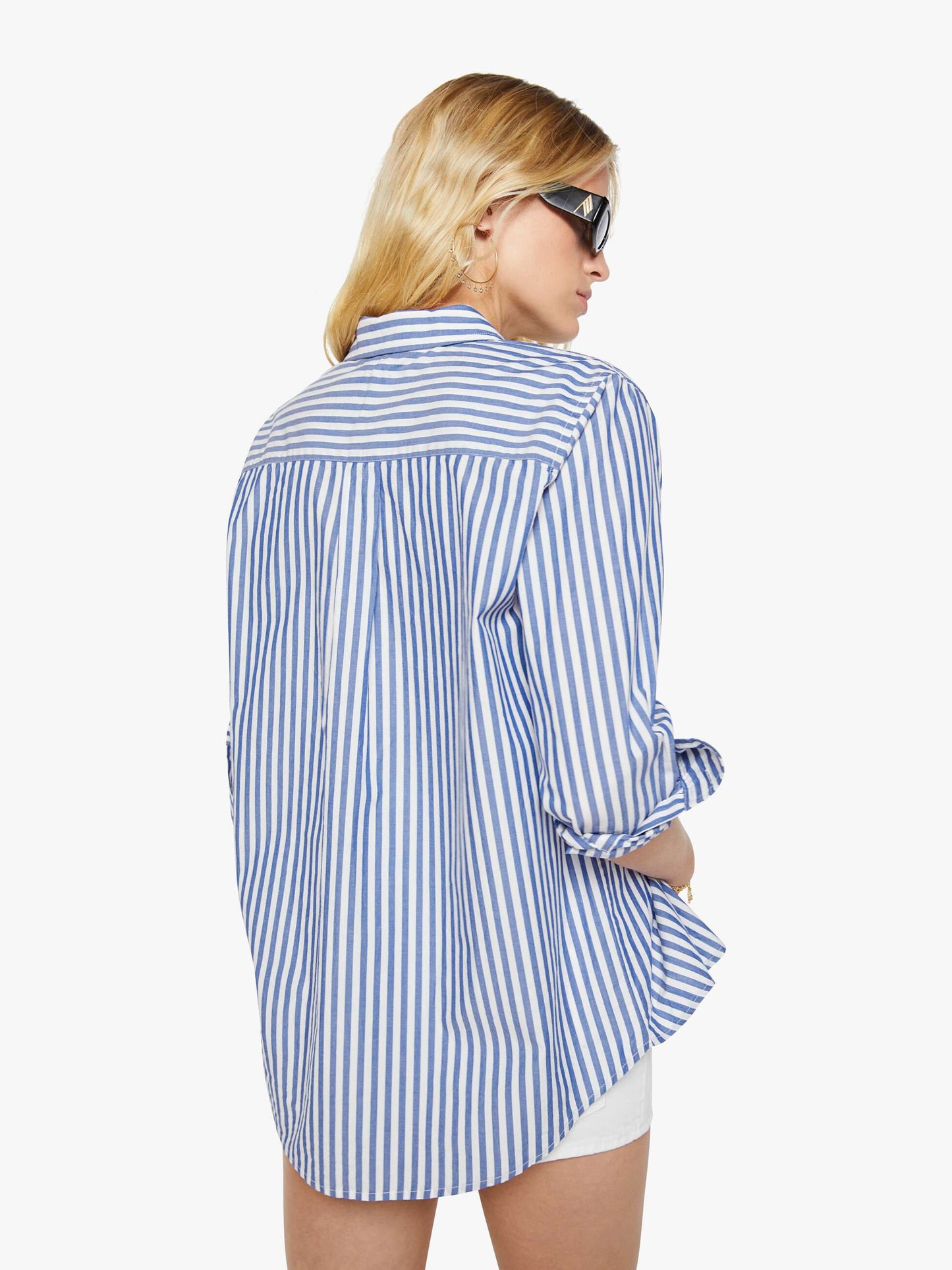 Mother Denim The Dodger Short Picket Fence