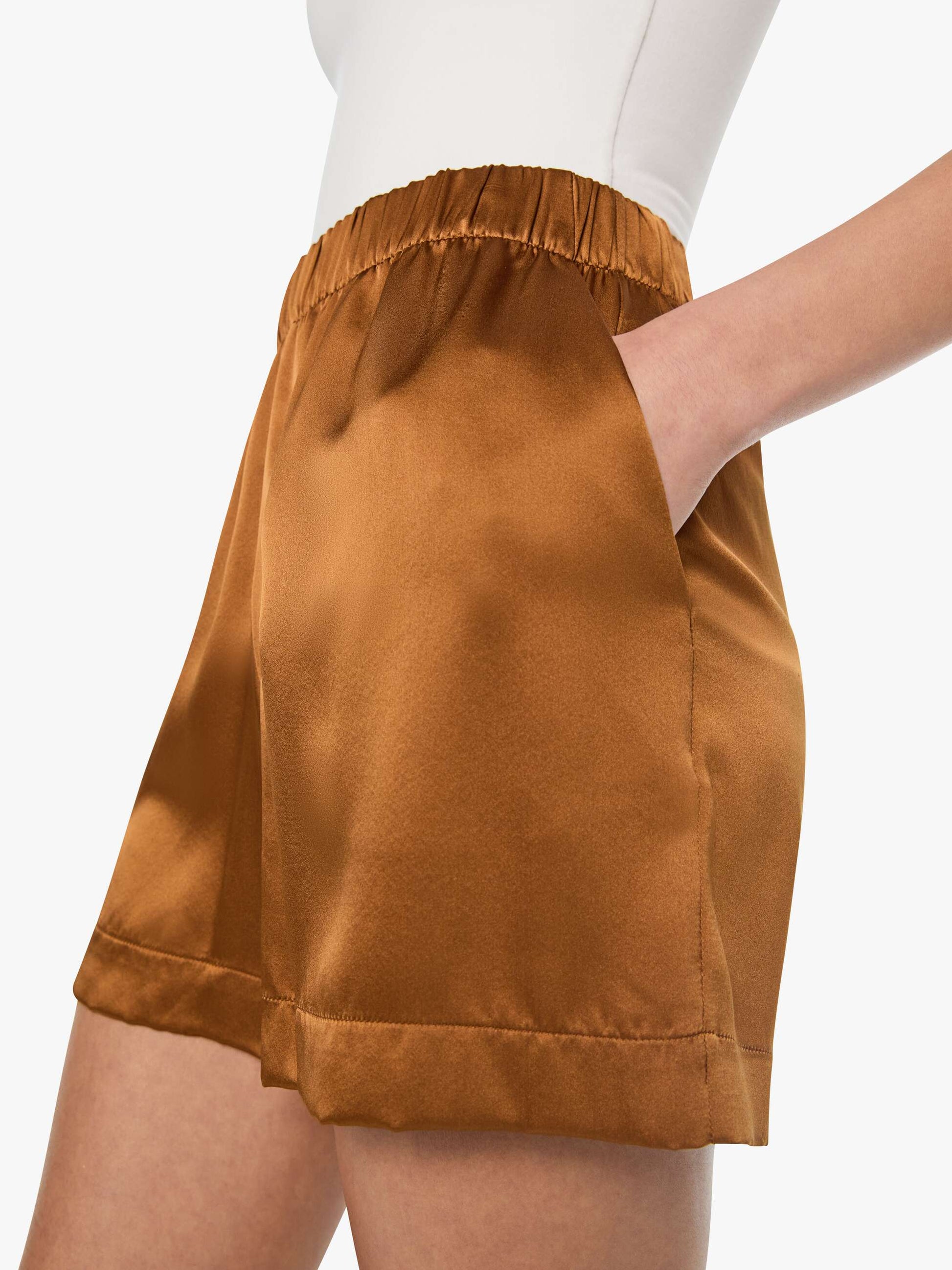 Mother Denim SABLYN Brynn Short TOBACCO