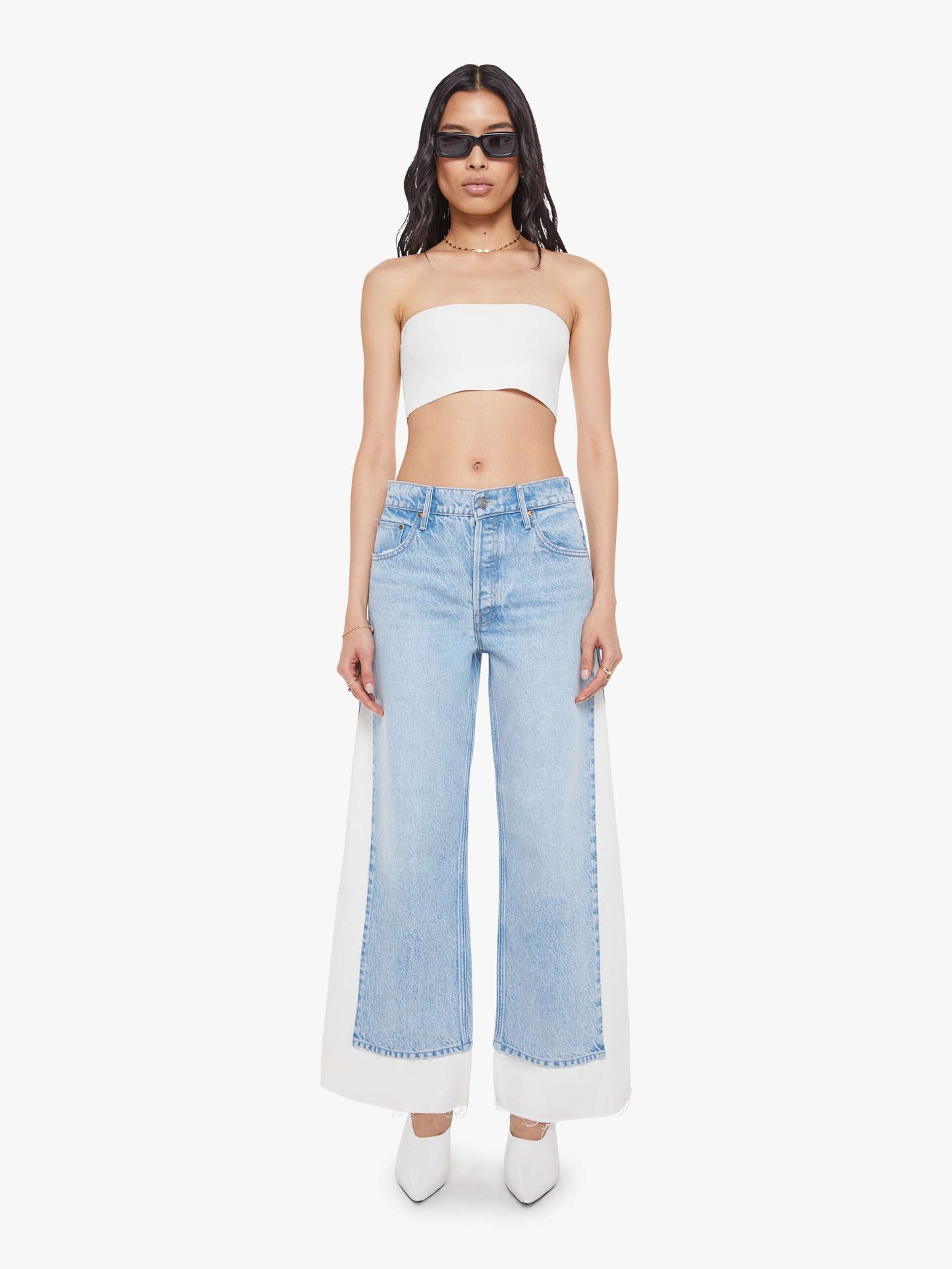 Mother Denim The Oversized Jumper Blue (Navy)