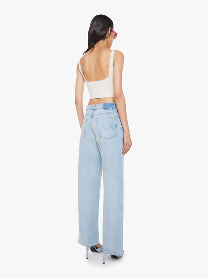Mother Denim The Crop Jumper Blurred Lines
