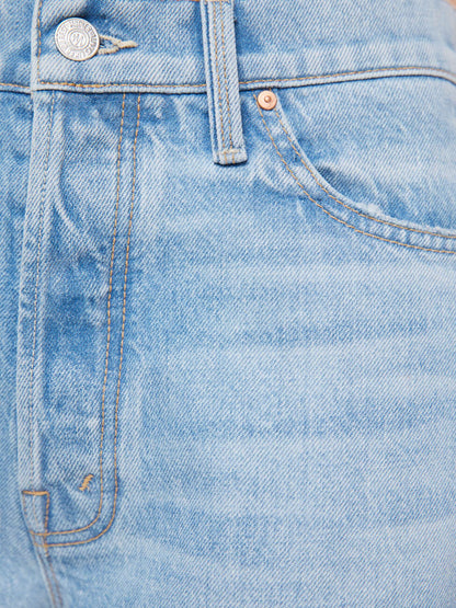 Mother Denim The Crop Jumper Blurred Lines