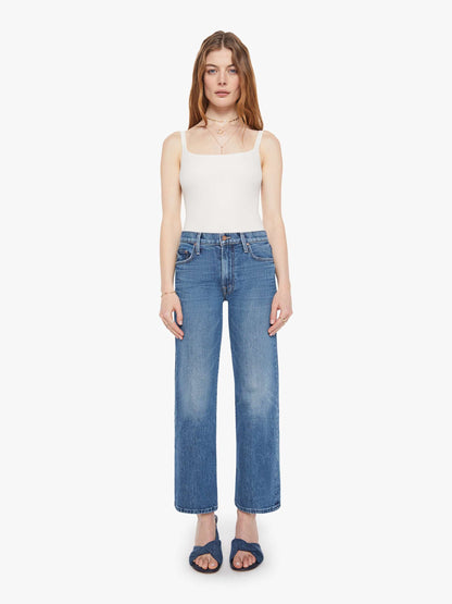 Mother Denim The Crop Cardigan Grey
