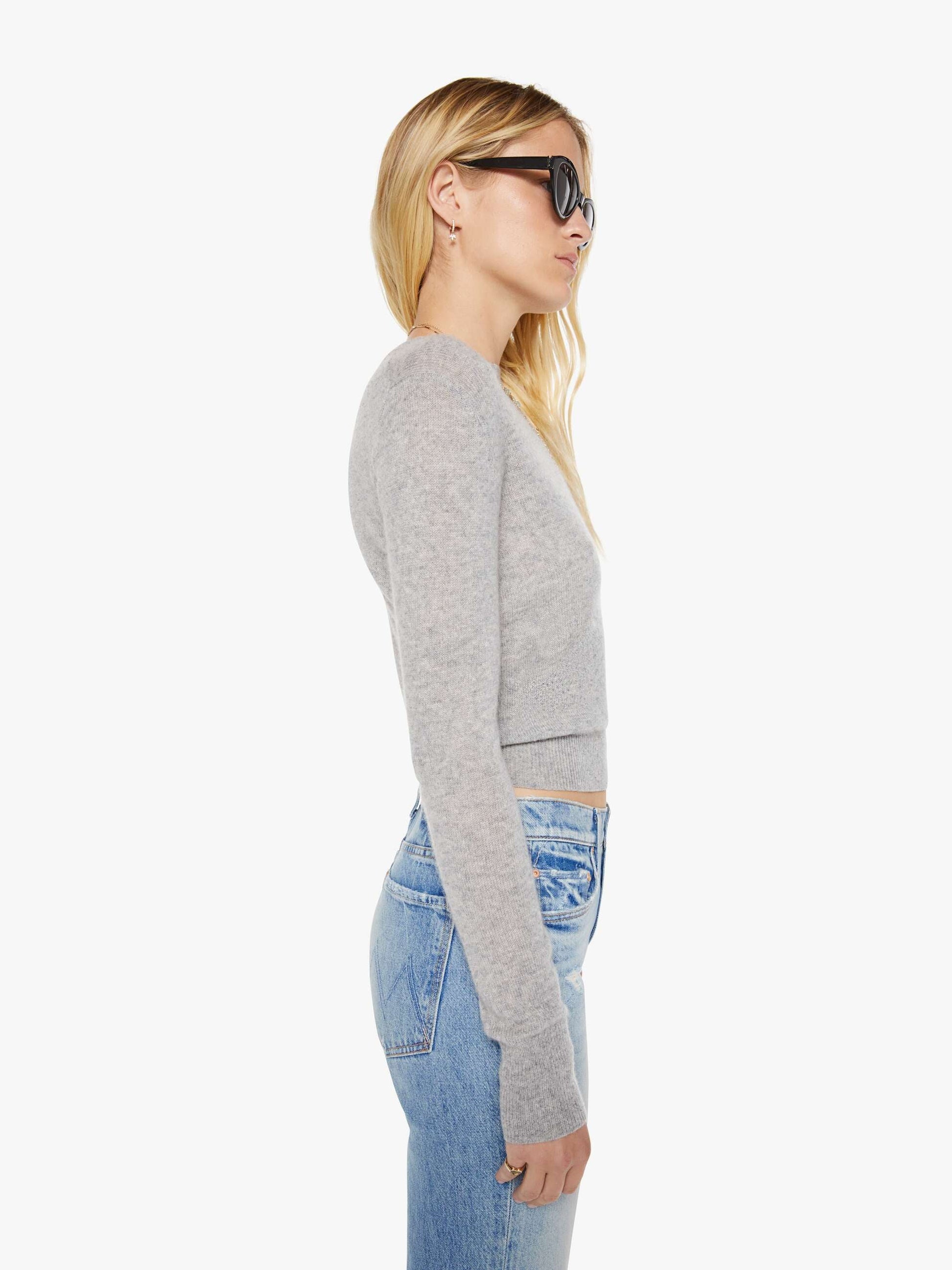 Mother Denim Eterne Francis Sweater Grey