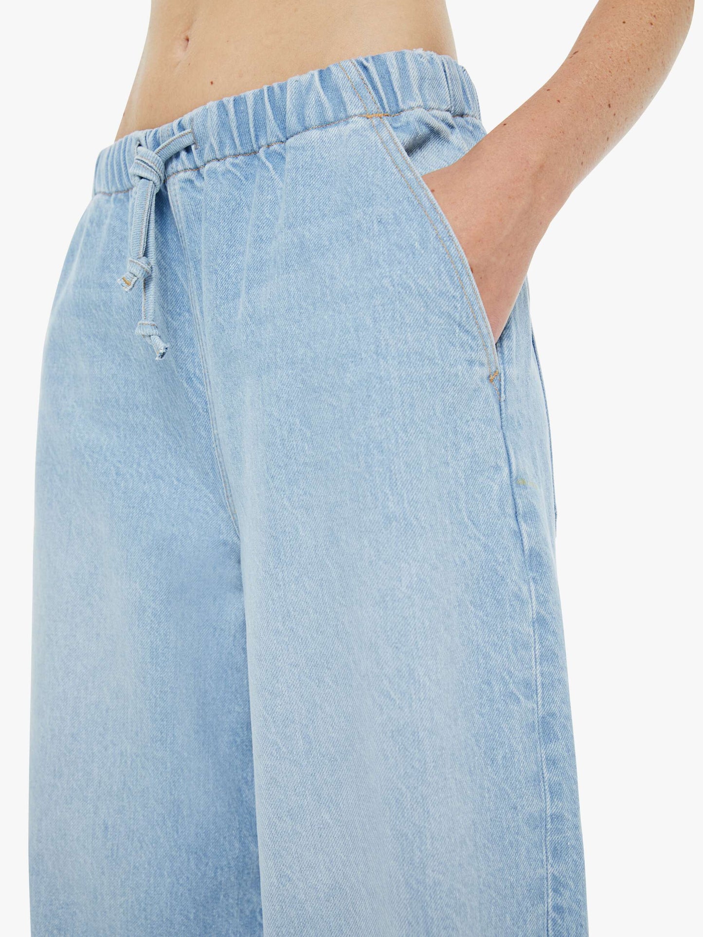 Mother Denim The Boxy Raquette Open Table