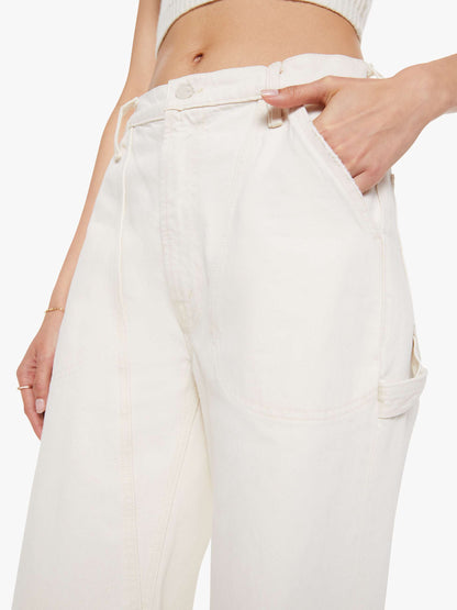 Mother Denim The Puffy Sleeve Varsity Cardigan Brown (Light-Pastel)