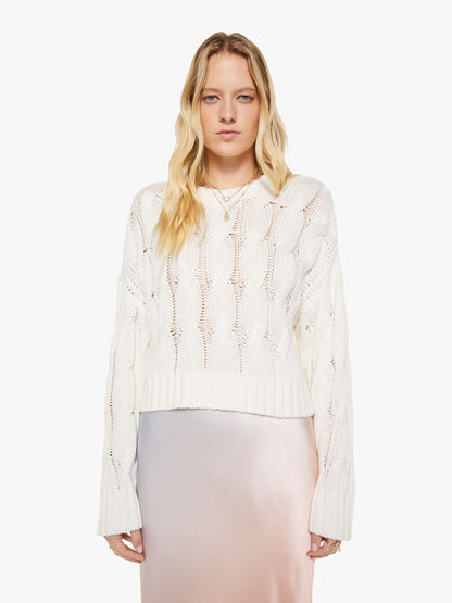 Mother Denim SABLYN Tristan D Pullover GARDENIA