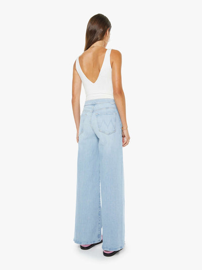 Mother Denim The Crop Pullover Dusk To Dawn
