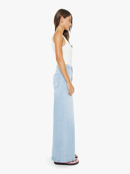 Mother Denim The Crop Pullover Dusk To Dawn