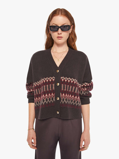 Mother Denim SABLYN Elliot B Cardigan OAK TREE MULTI
