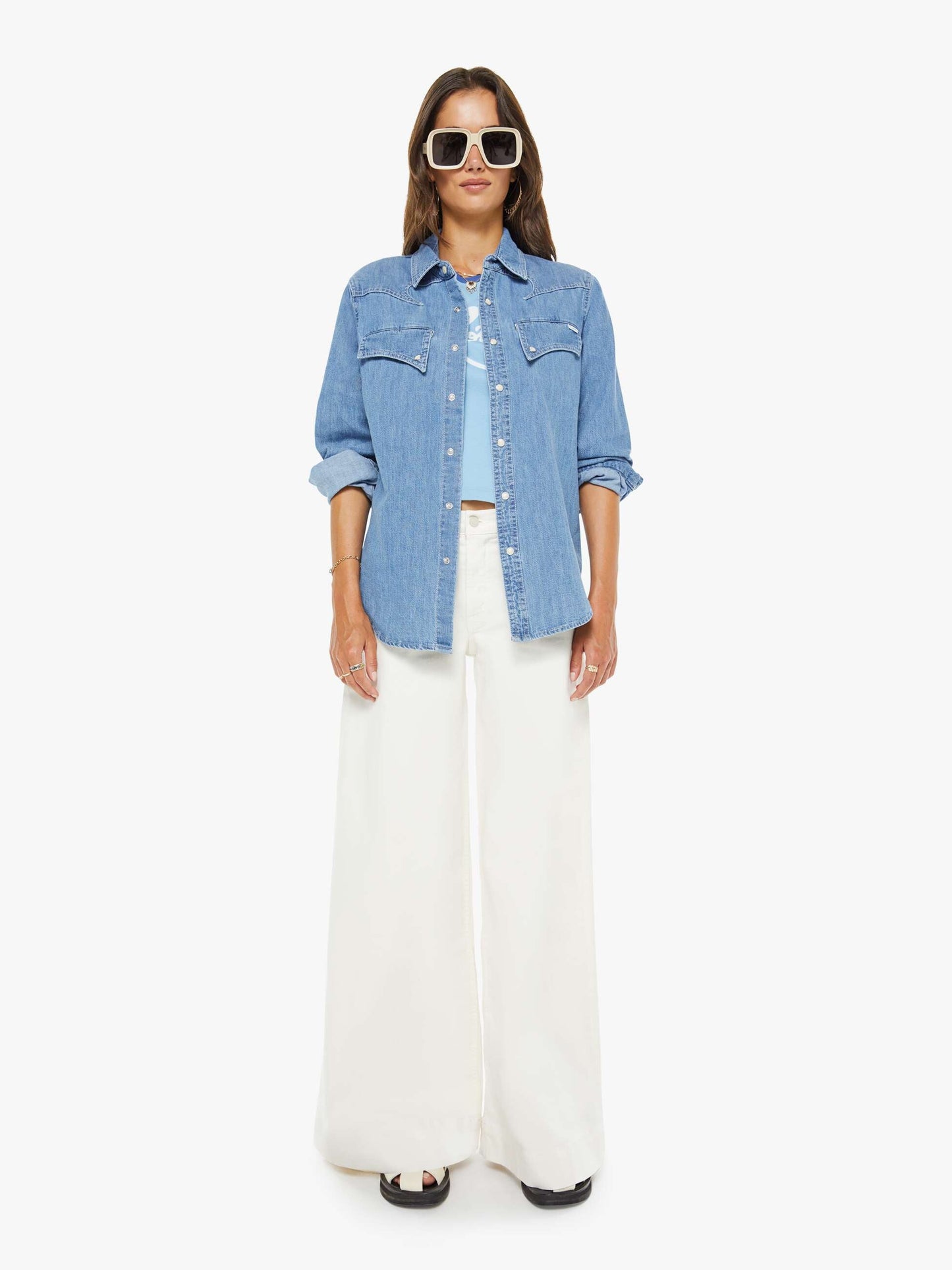 Mother Denim The Concert Petal Power