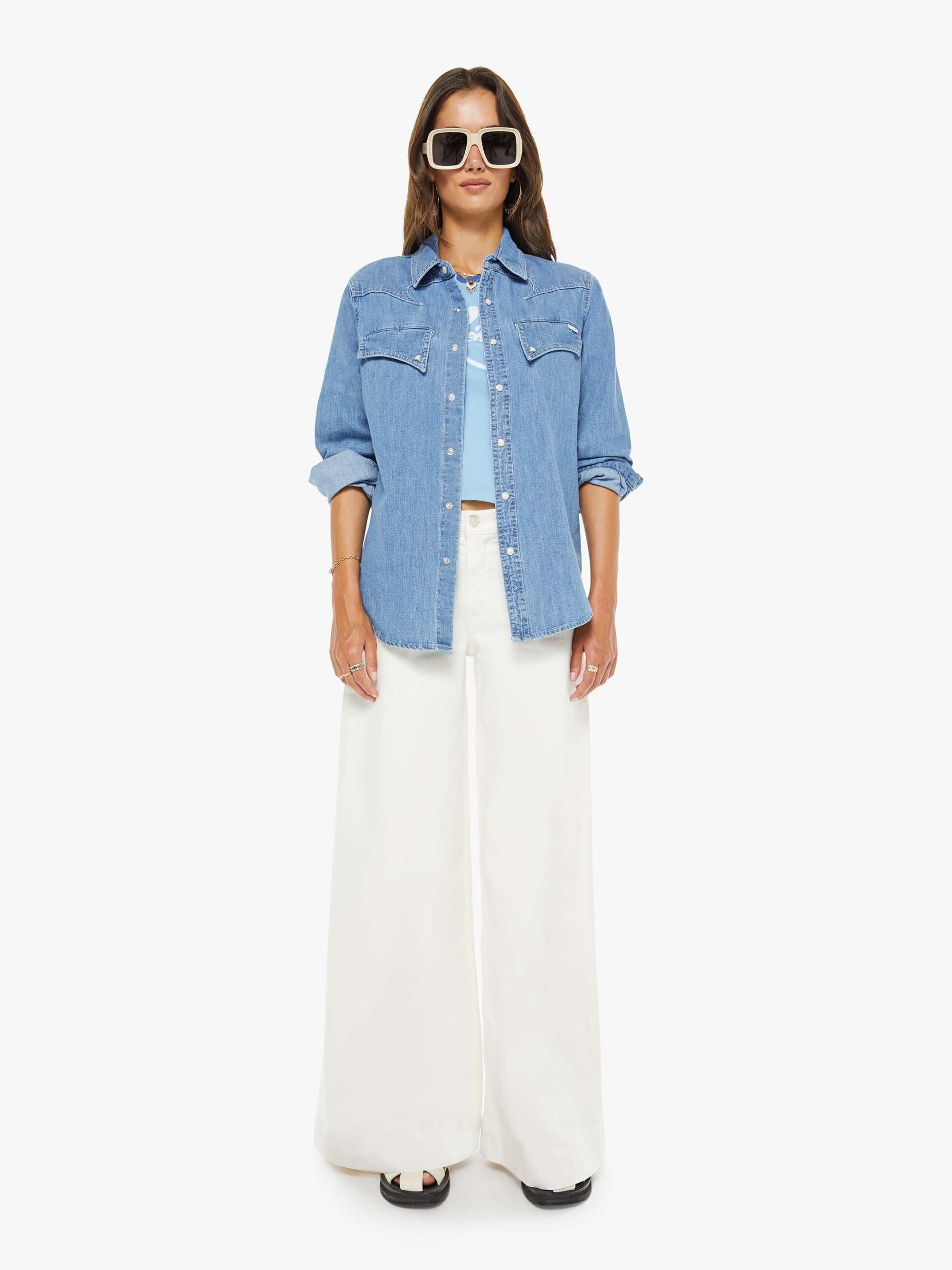 Mother Denim The Concert Petal Power