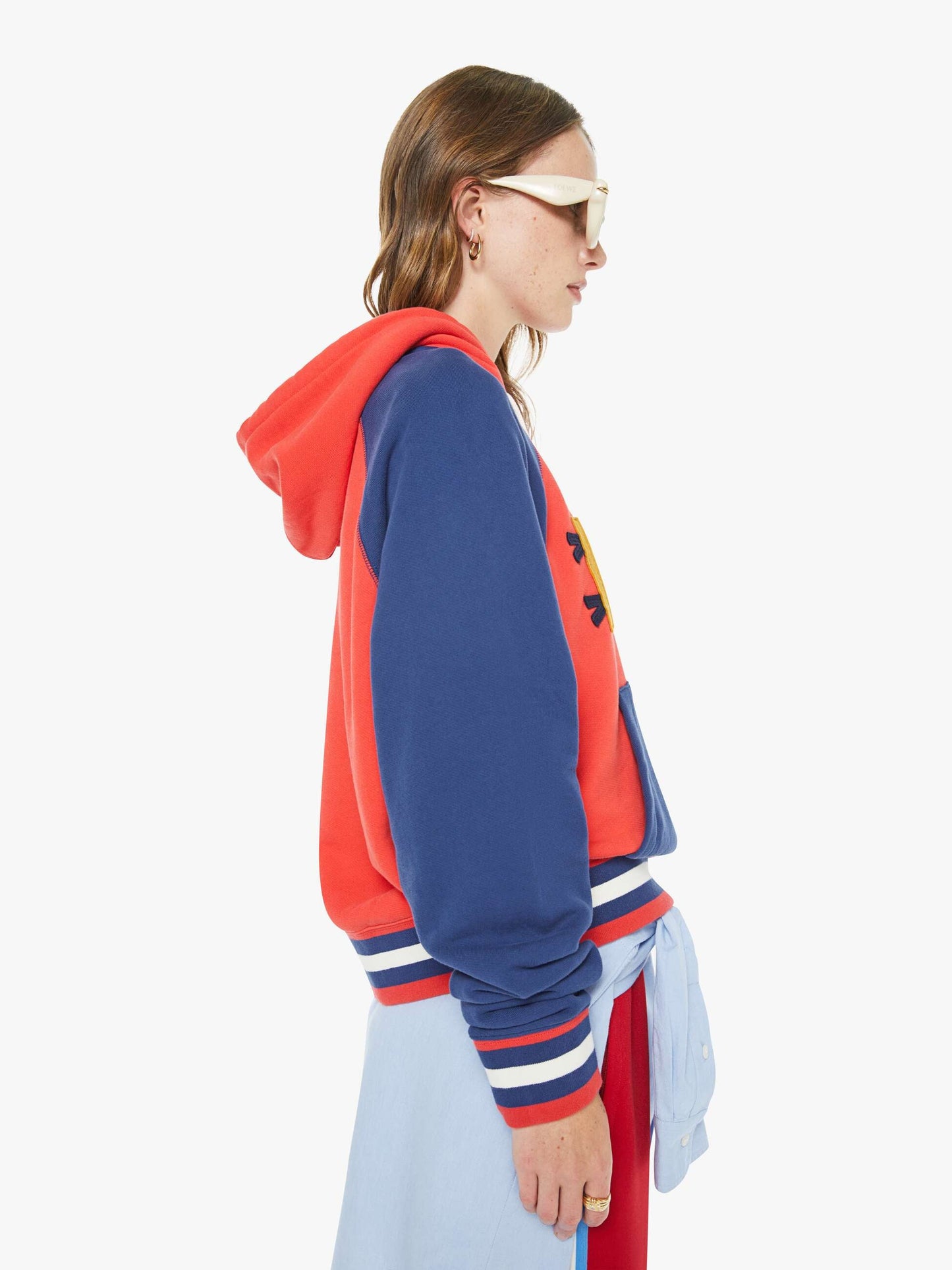 Mother Denim The Square Hoodie MOTHER Pennant