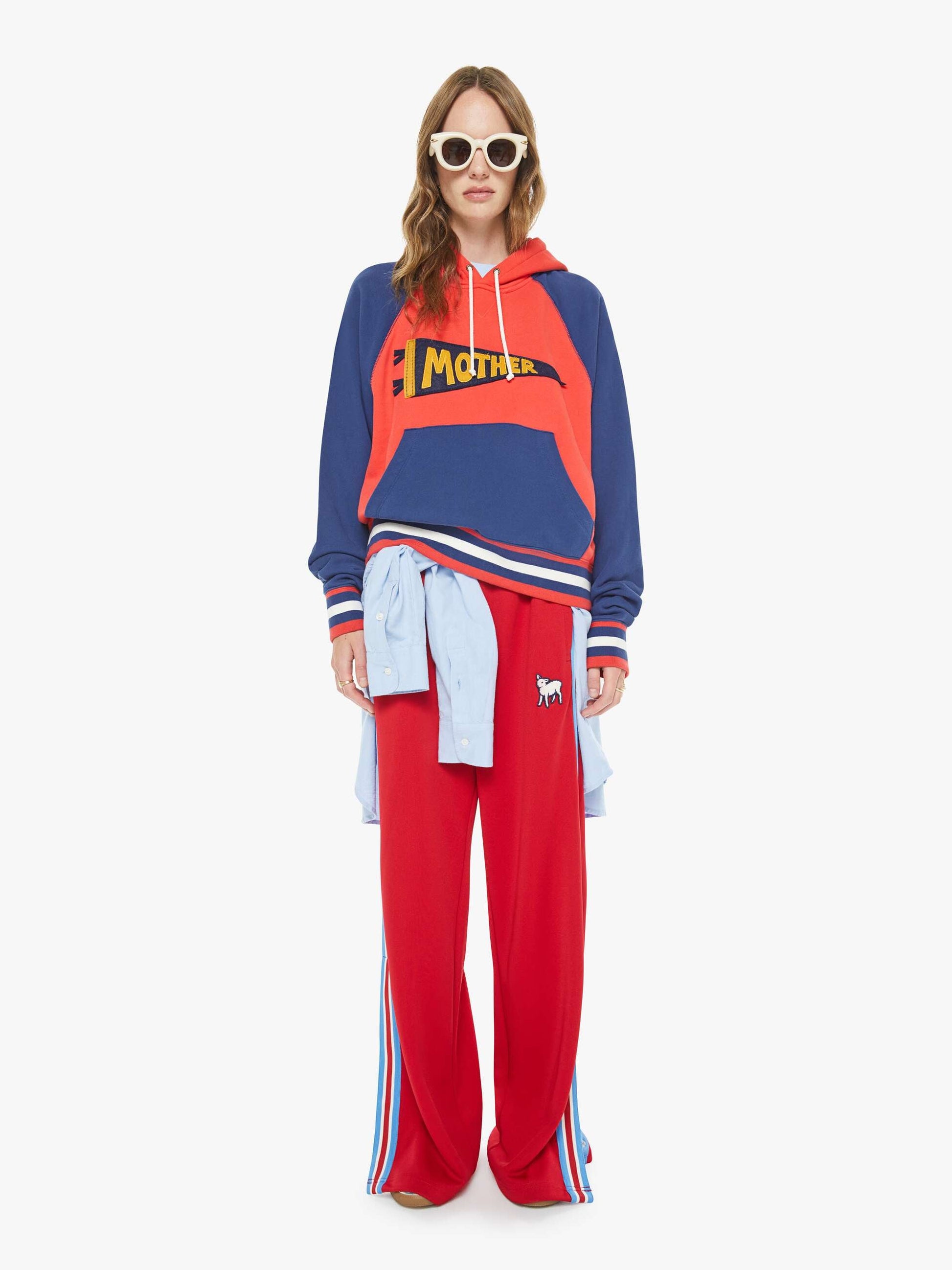 Mother Denim The Square Hoodie MOTHER Pennant