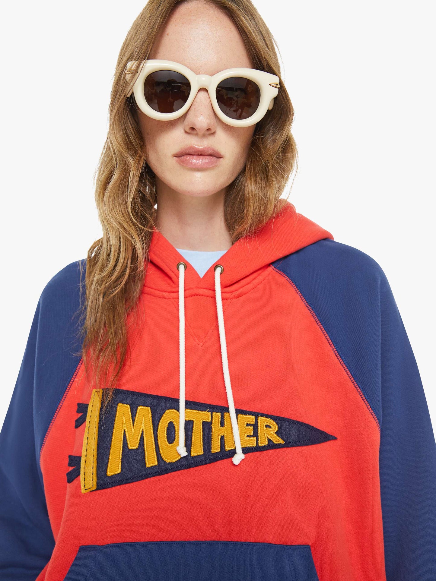 Mother Denim The Square Hoodie MOTHER Pennant