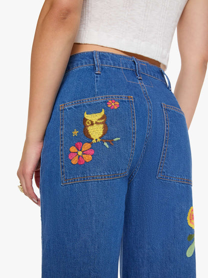 Mother Denim The Square Hoodie Puff Piece