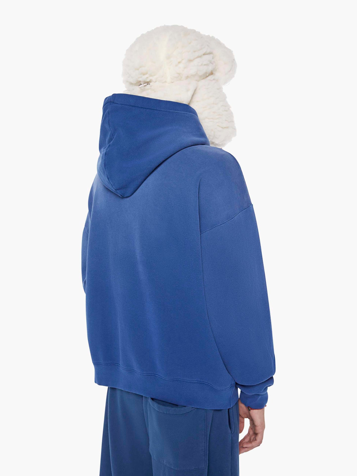 Mother Denim The Oversized Hoodie Blue (Dark)