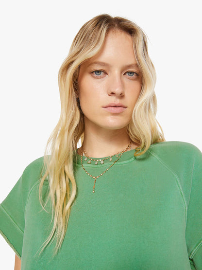 Mother Denim XiRENA Callie Sweatshirt ALOE GREEN