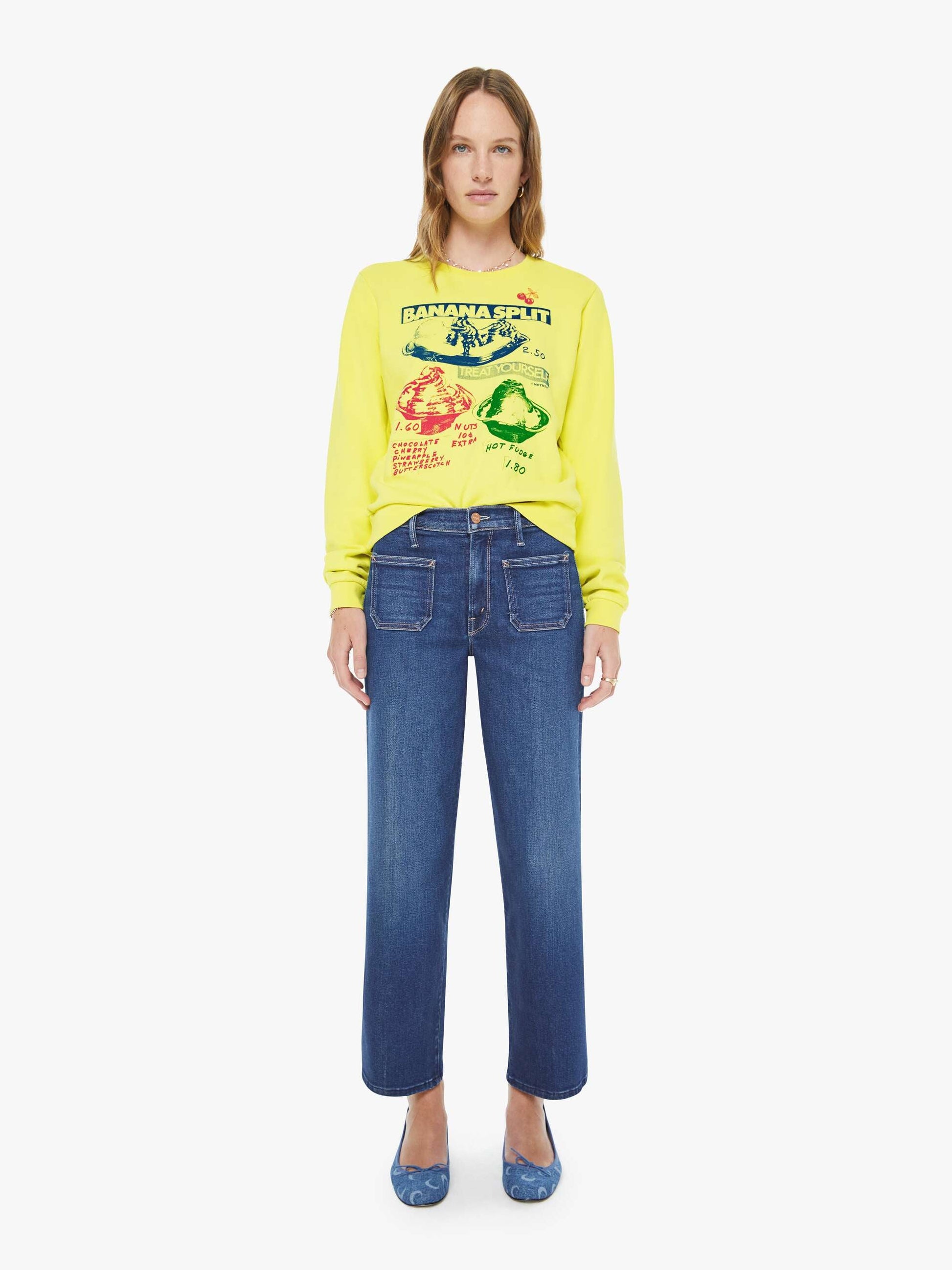 Mother Denim The Camper Banana Split