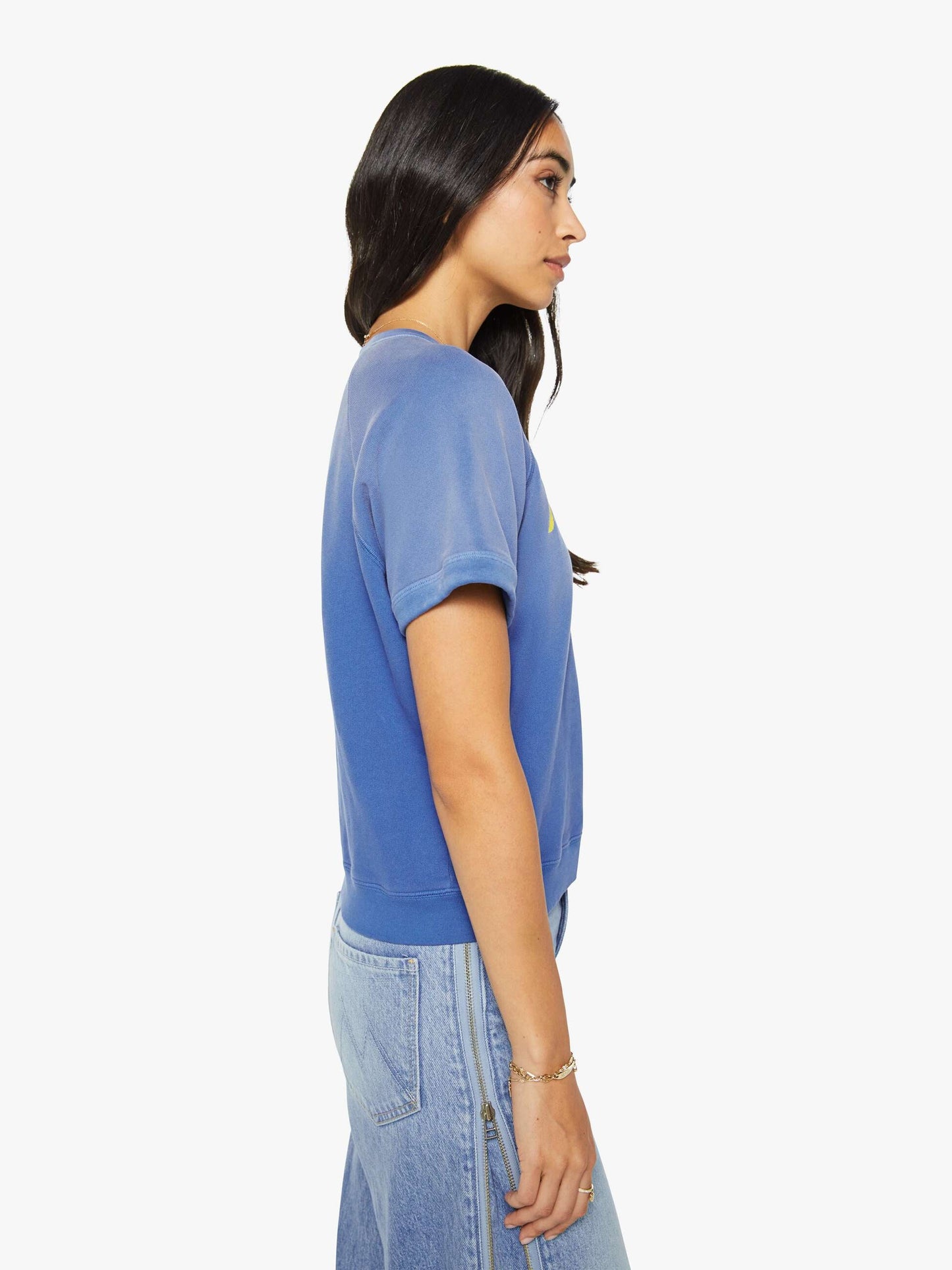 Mother Denim The Short Sleeve Concert MOTHER Swirl