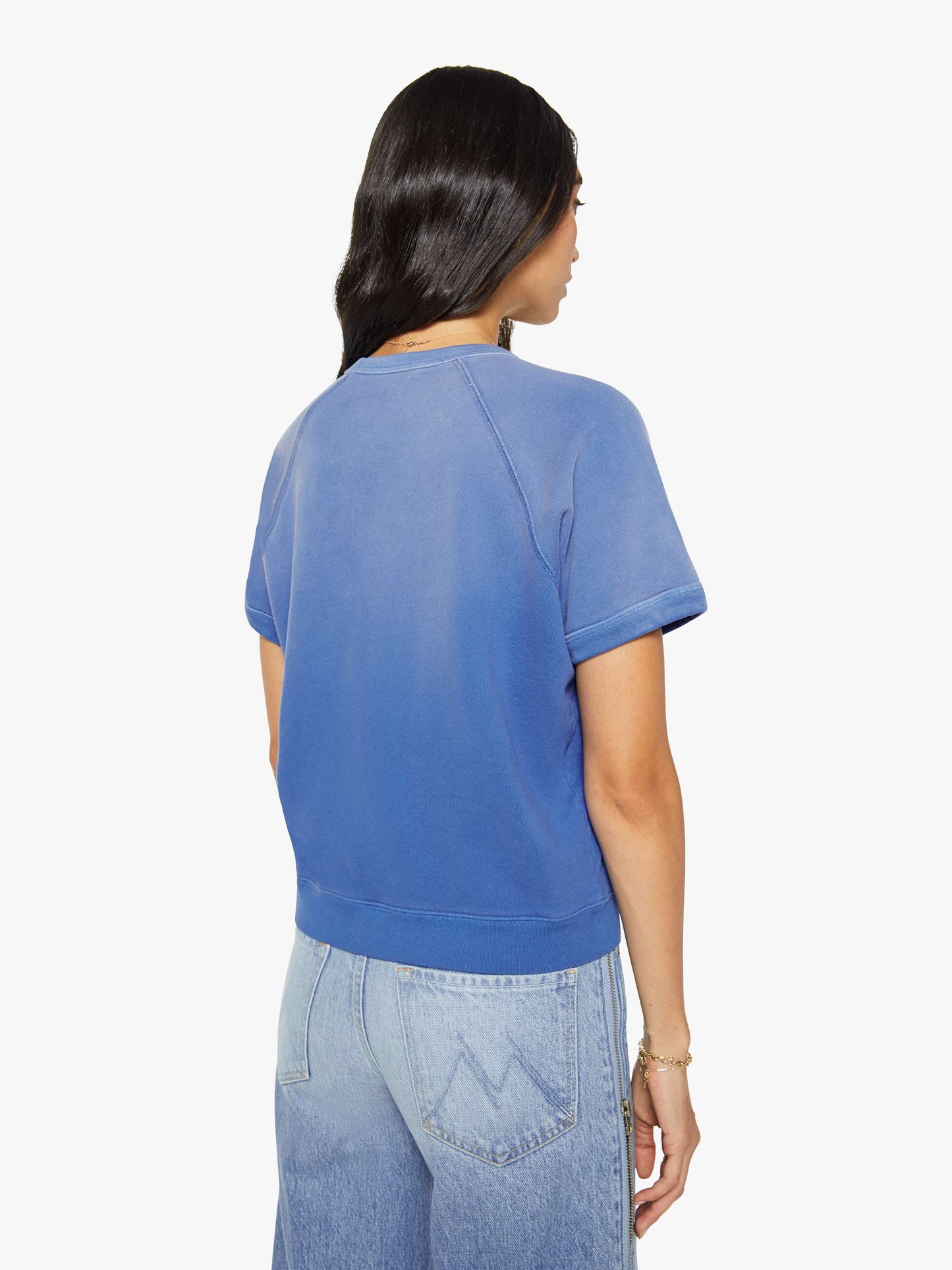 Mother Denim The Short Sleeve Concert MOTHER Swirl